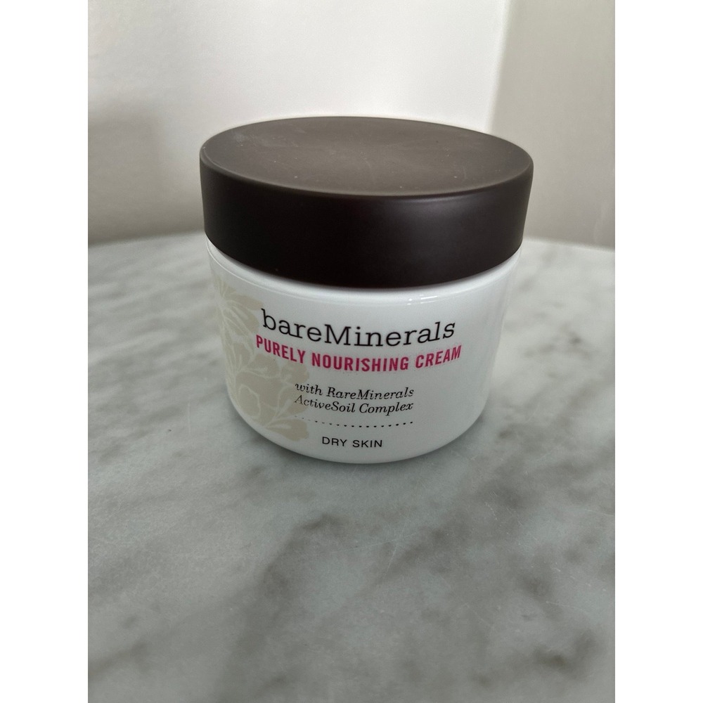 Bare Escentuals bareMinerals Purely Nourishing Facial cream dry skin , 1.7 oz